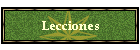 Lecciones